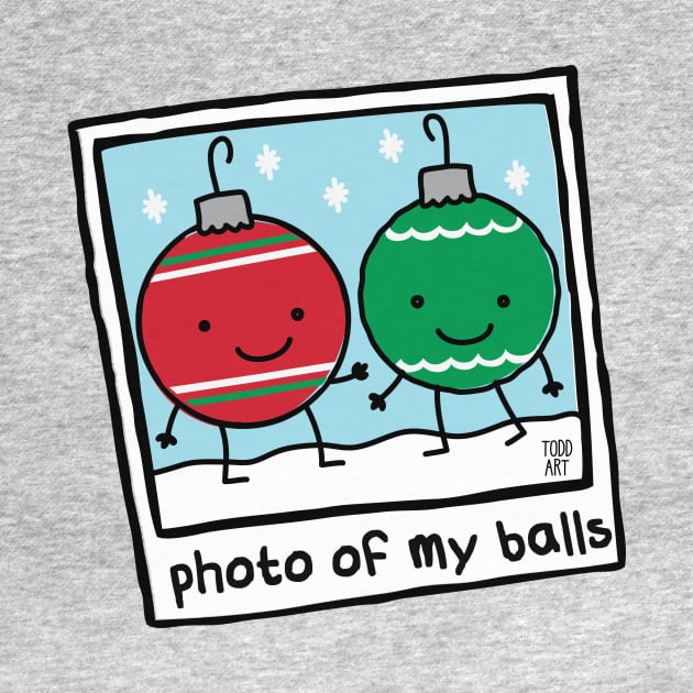 PHOTO OF MY BALLS by toddgoldmanart